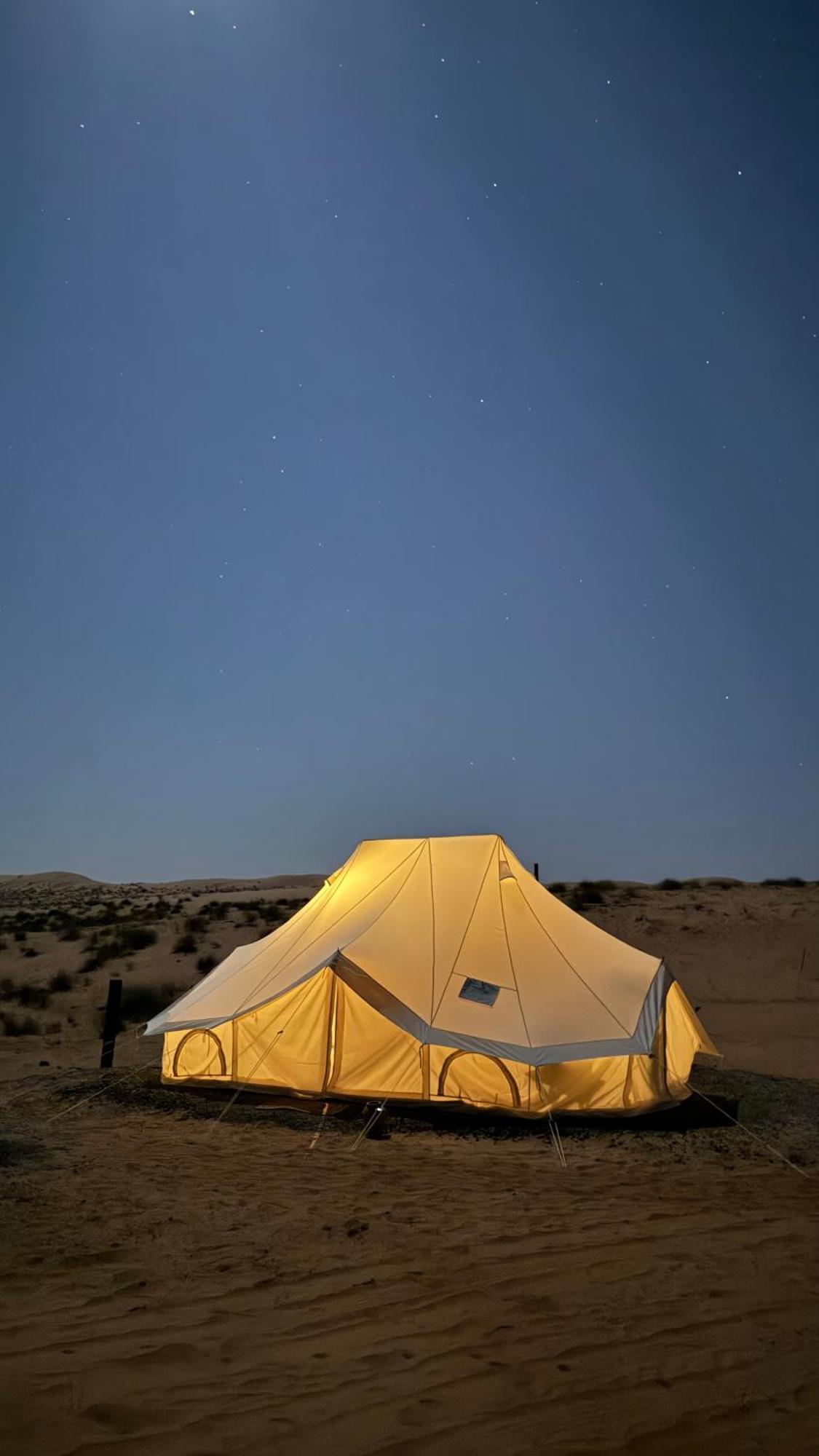 Safari-Glamping Hotel Al Wāşil Exterior foto